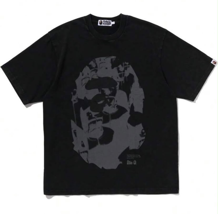 Remera bape color negro