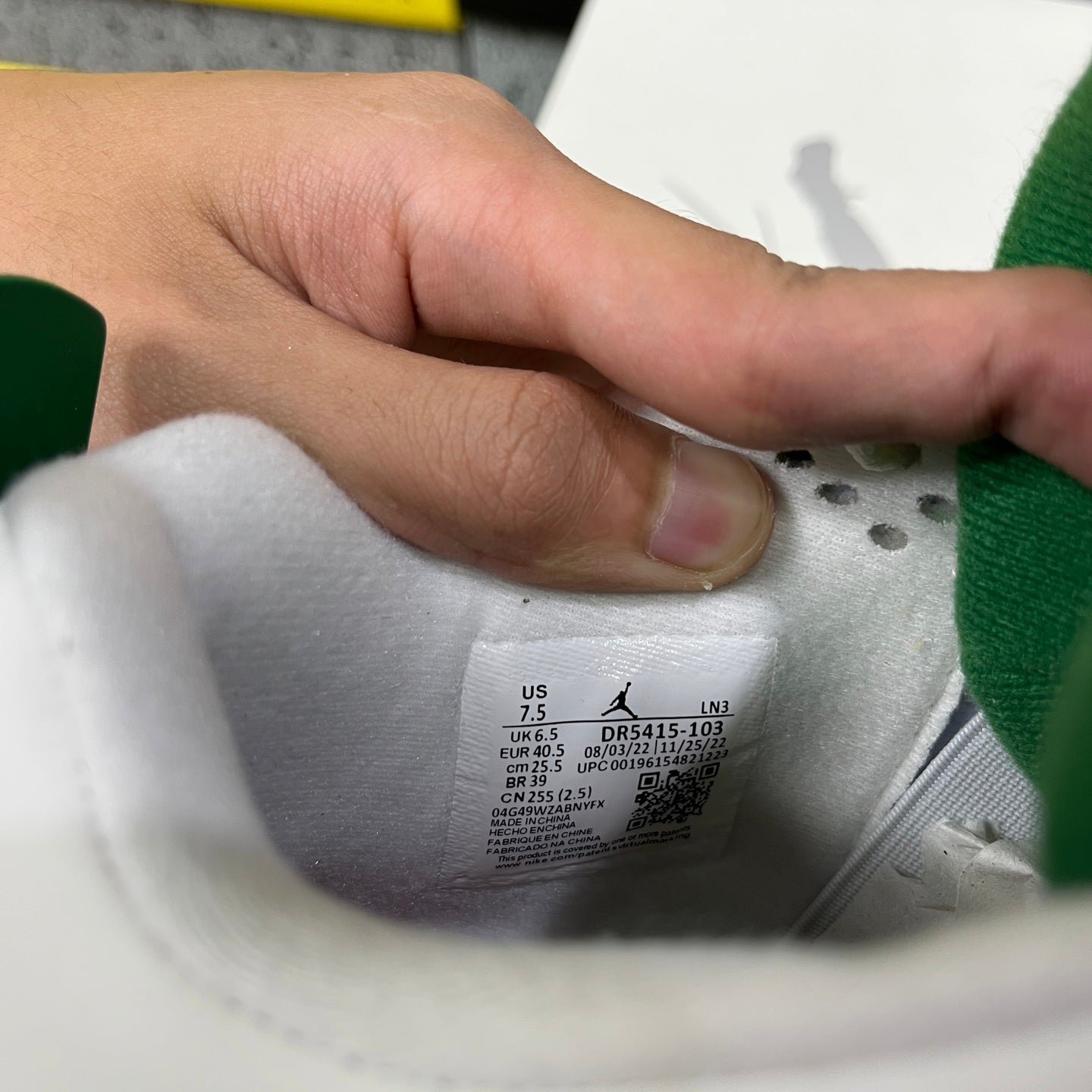 Jordan 4 sb pine green