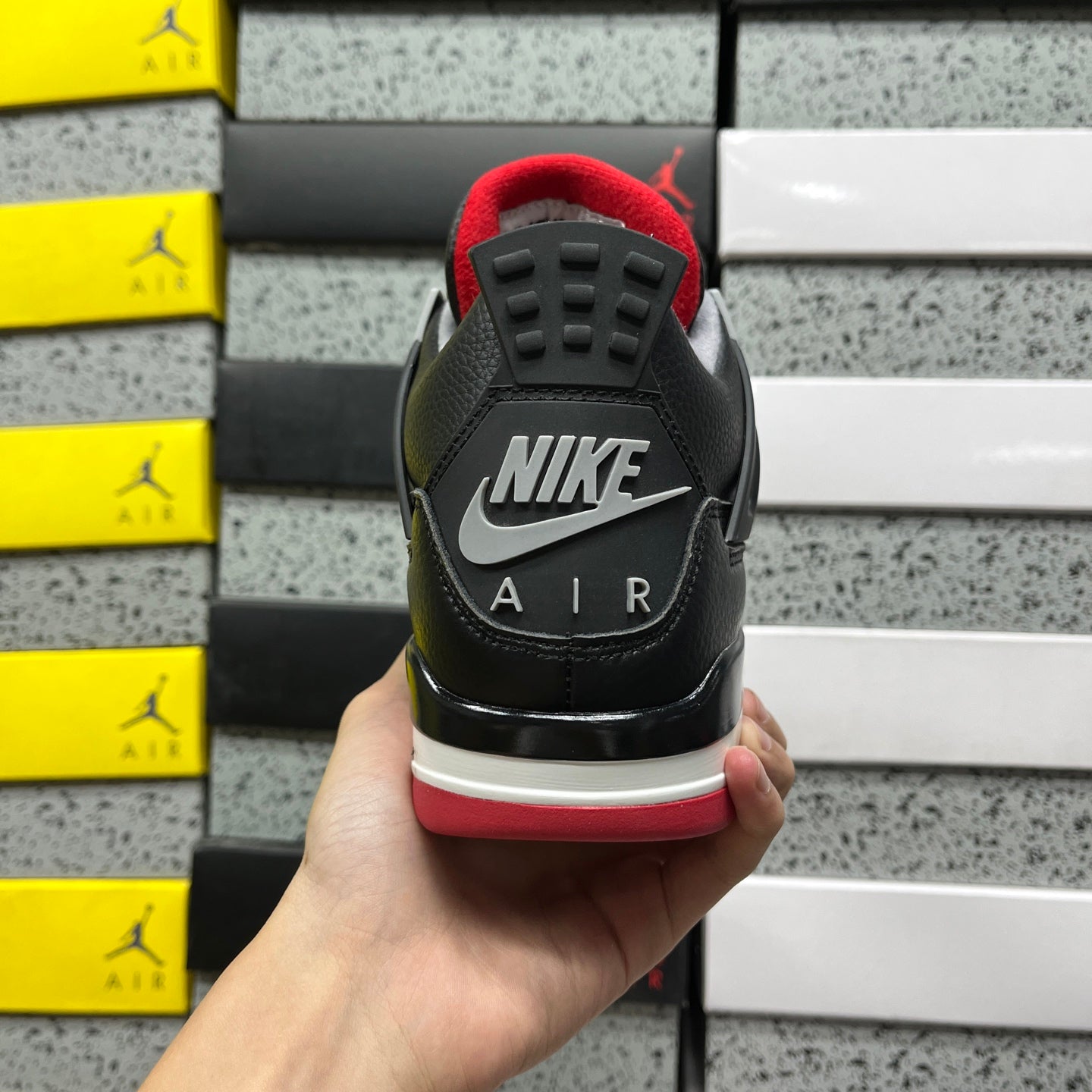 Jordan 4 black cement